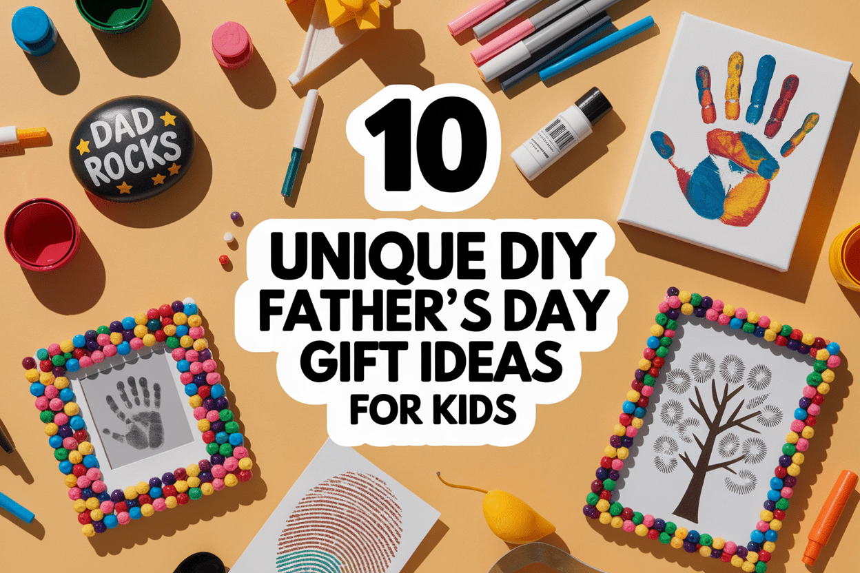 10 Unique DIY Father's Day Gift Ideas for Kids - WahooGifts