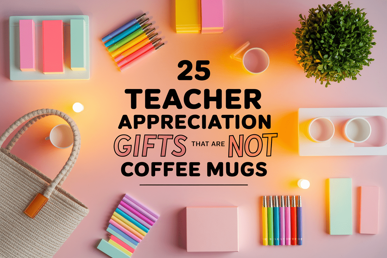 25 Teacher Appreciation Gifts That Are Not Coffee Mugs They'll Love - WahooGifts