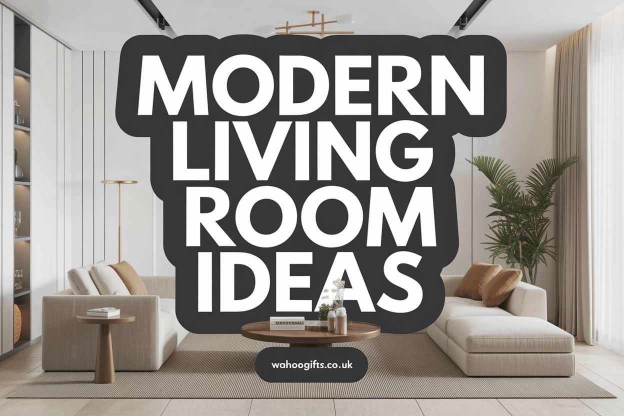 Best Modern Living Room Ideas to Elevate Your Space – WahooGifts