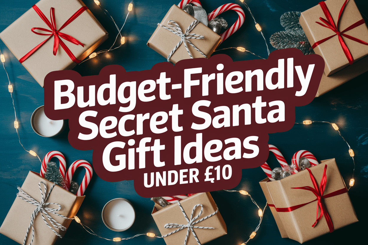 Budget-Friendly Secret Santa Gift Ideas Under $10 That They'll Love - WahooGifts