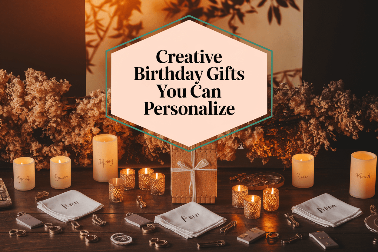 Creative Birthday Gifts You Can Personalize in Under an Hour - WahooGifts