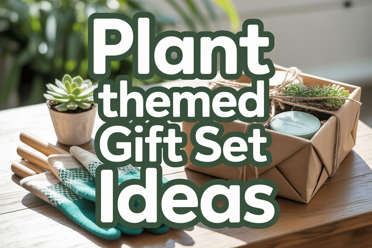 How to Create a Plant Themed Gift Set: Tips for Thoughtful Gifting - WahooGifts