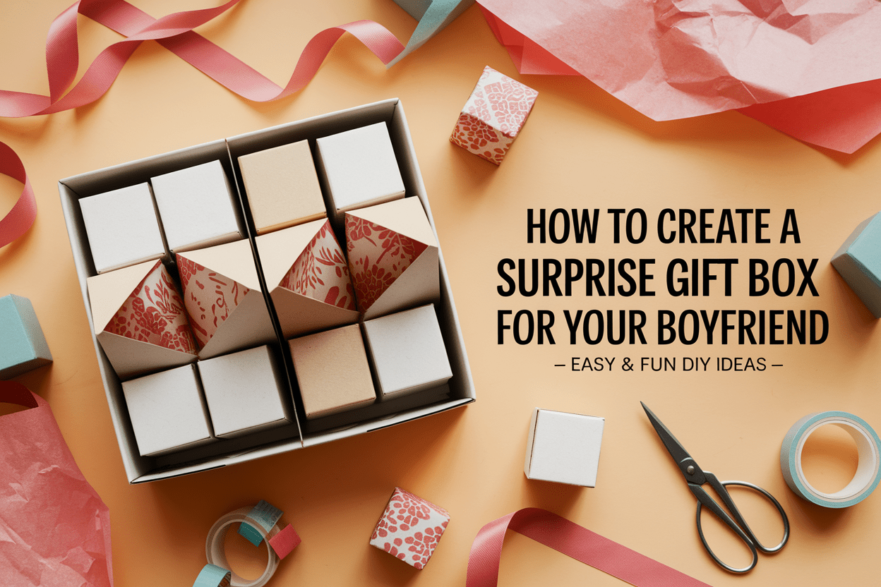 How to Create a Surprise Gift Box for Your Boyfriend: Top Ideas & Tips - WahooGifts