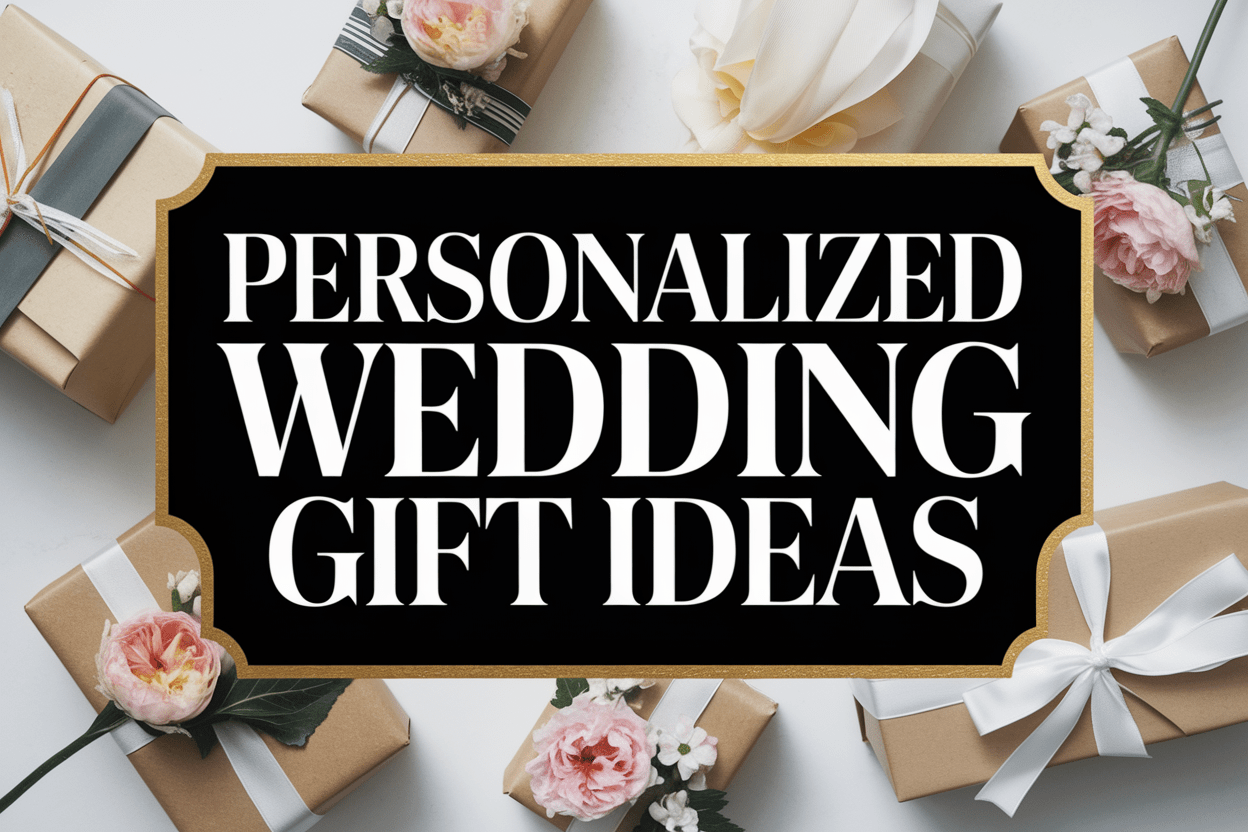 Personalized Wedding Gift Ideas Based on the Couple's Personality - WahooGifts