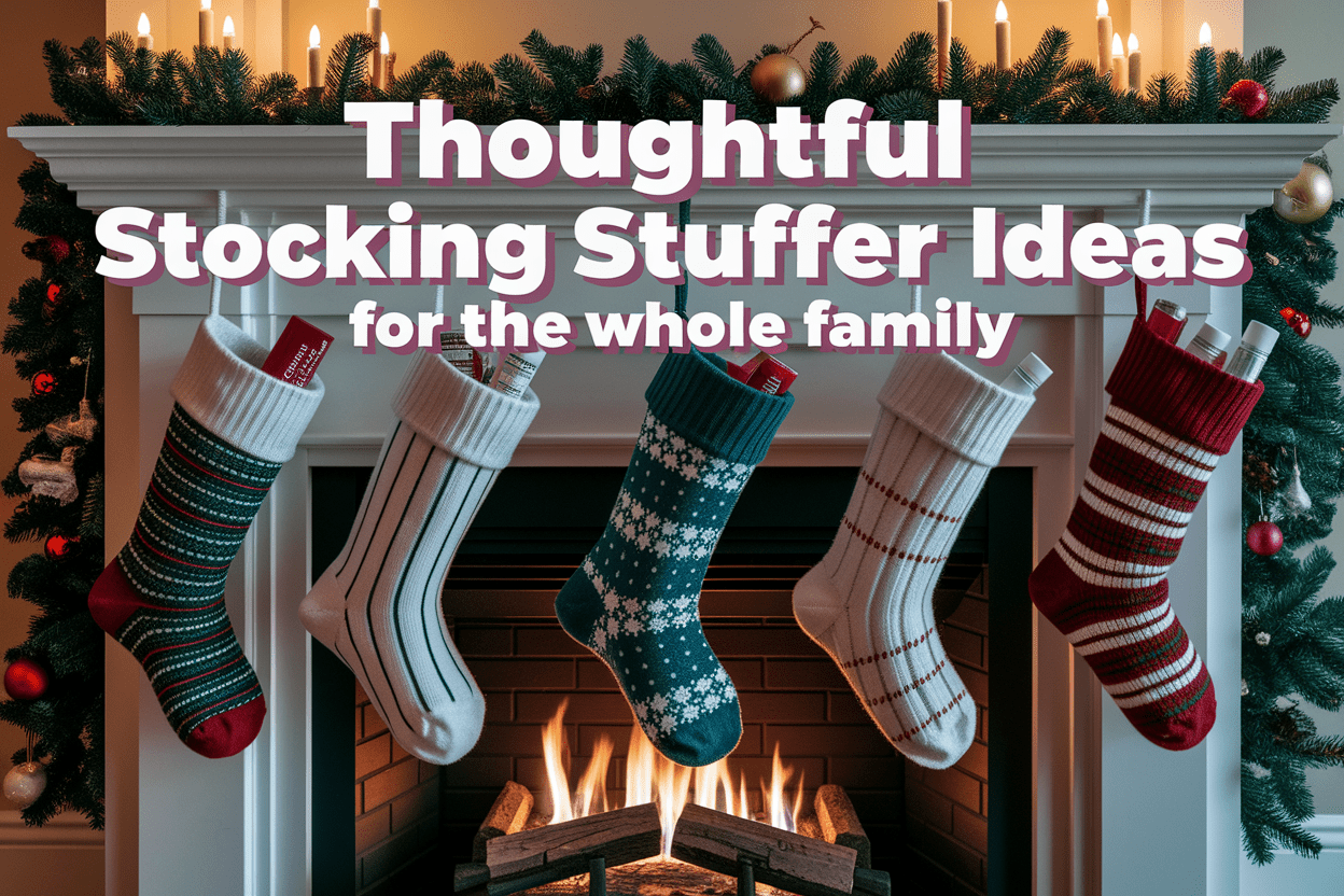 Thoughtful Stocking Stuffer Ideas for the Whole Family This Holiday - WahooGifts