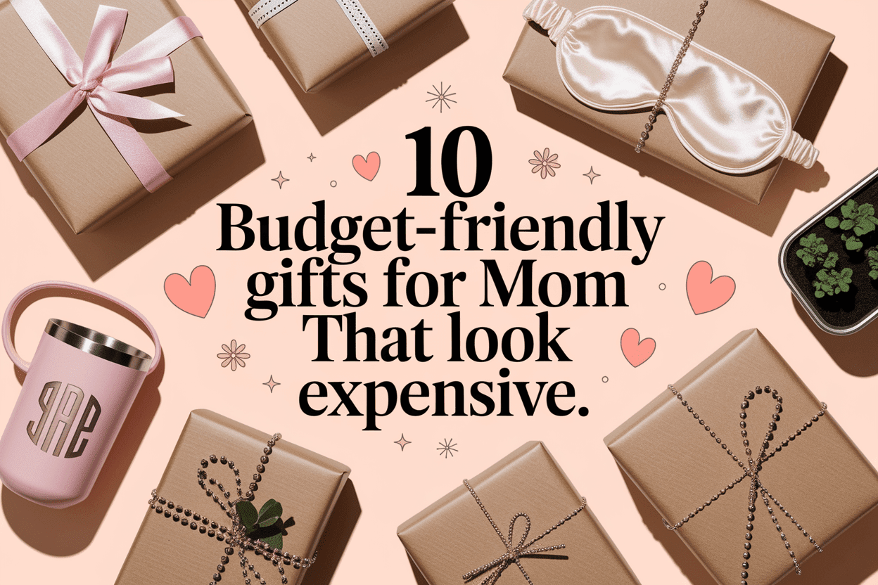 10 Budget Friendly Gifts for Mom That Look Expensive and Thoughtful - WahooGifts