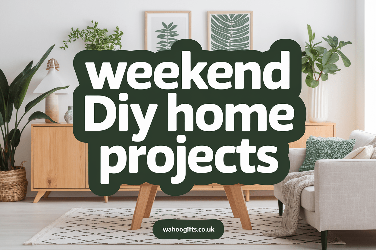 10 DIY Home Décor Projects You Can Do in a Weekend for a Fresh Space - WahooGifts