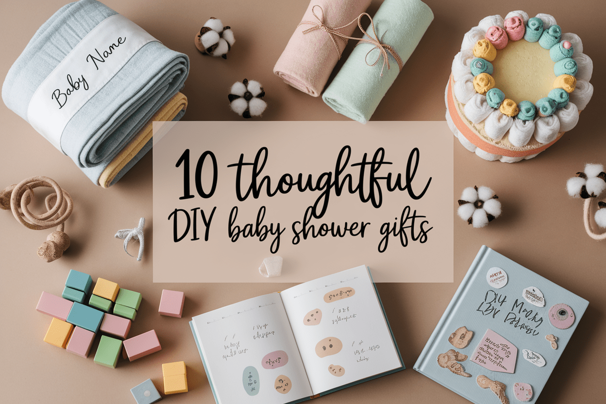 10 Thoughtful Gifts for Baby Showers You Can Make at Home - WahooGifts