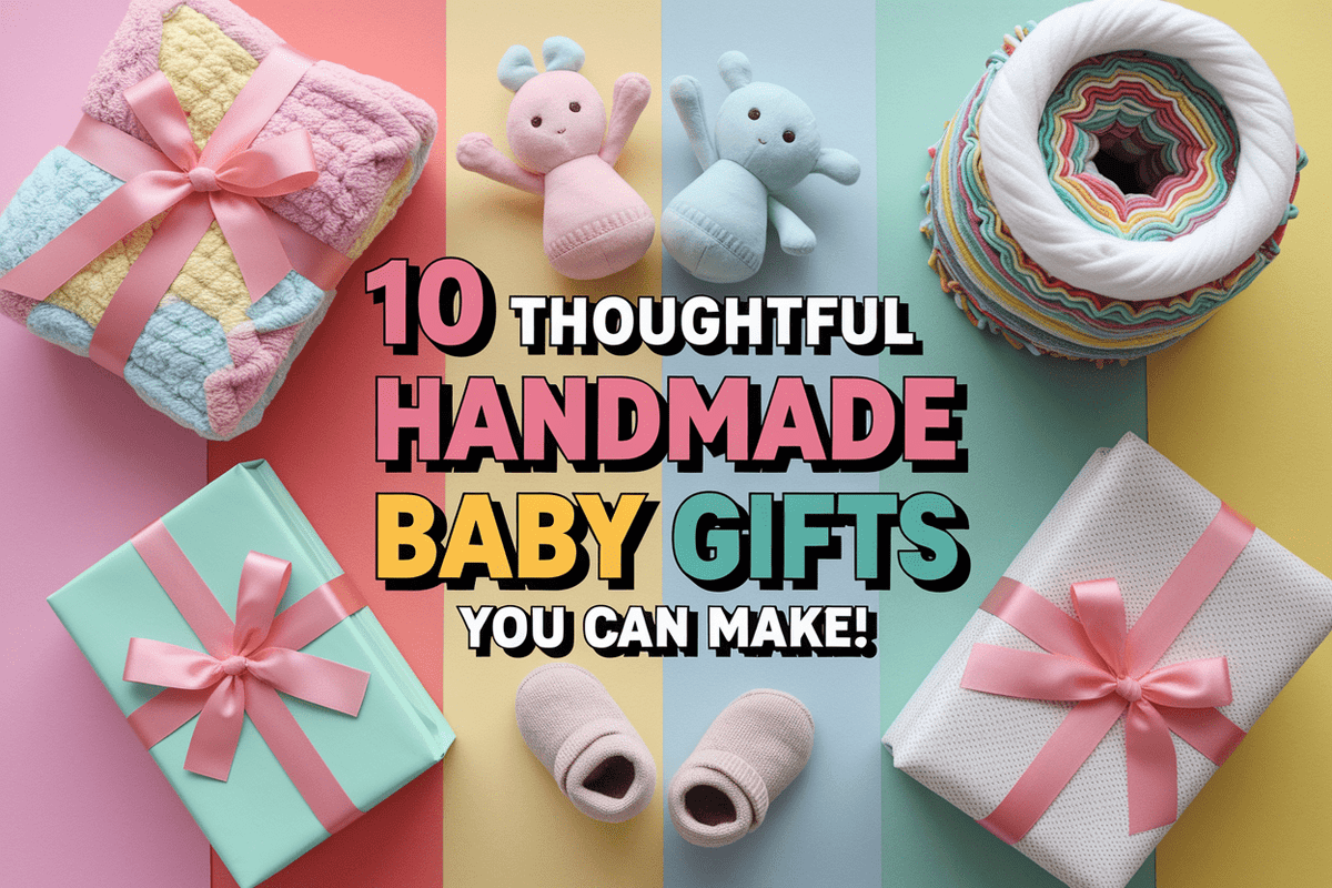 10 Thoughtful Handmade Baby Gifts You Can Make for New Parents – WahooGifts