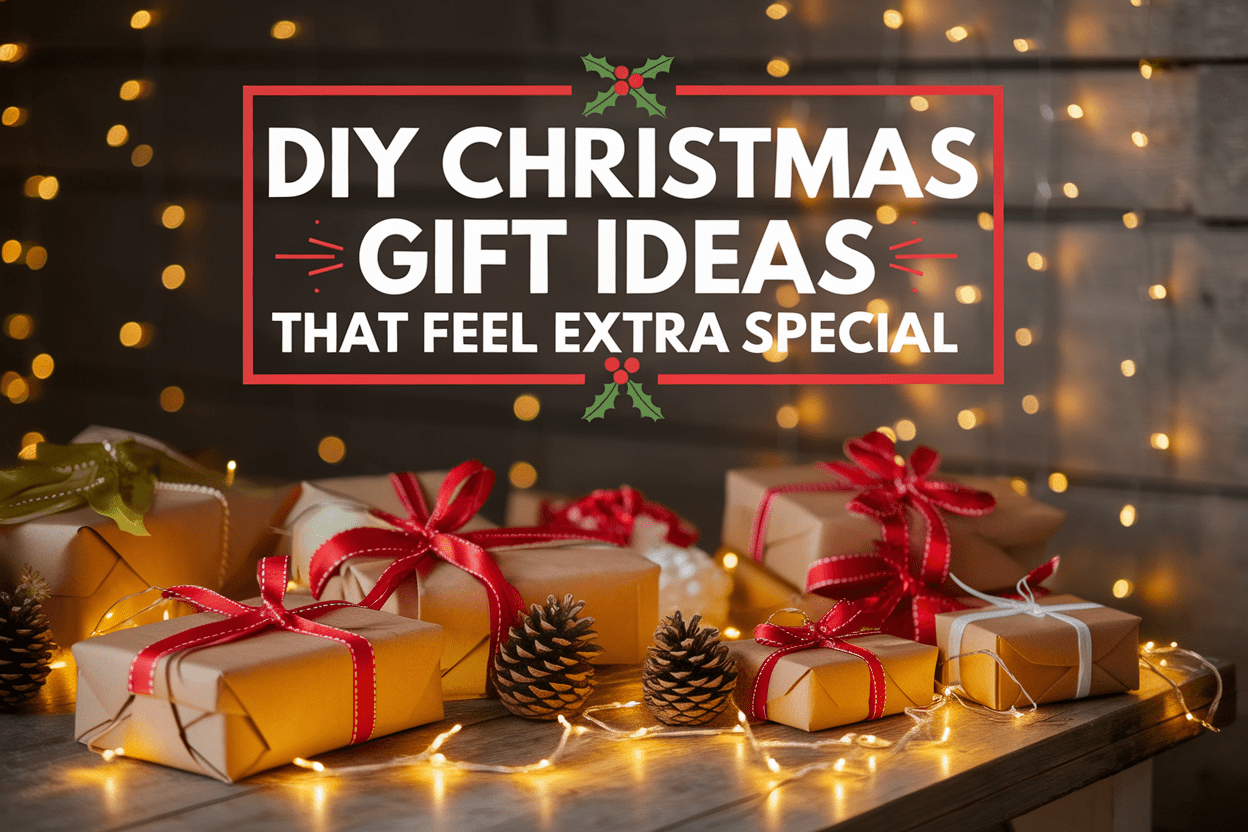 25 Best DIY Christmas Gift Ideas That Feel Extra Special - WahooGifts