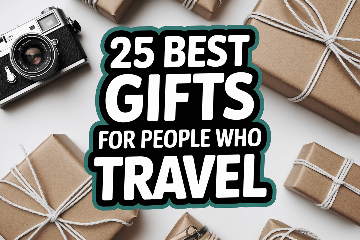25 Best Gifts for People Who Travel: Practical and Thoughtful Ideas - WahooGifts