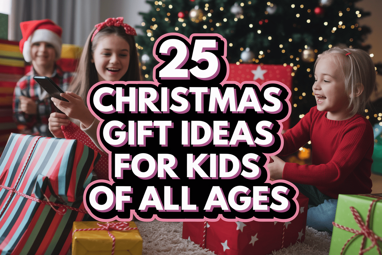 25 Christmas Gift Ideas for Kids of All Ages: Fun and Creative Options - WahooGifts