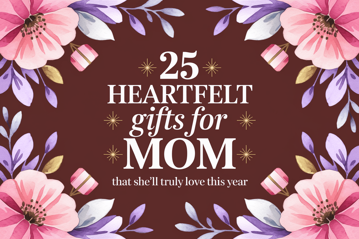 25 Heartfelt Gifts for Mom That She'll Truly Love - WahooGifts