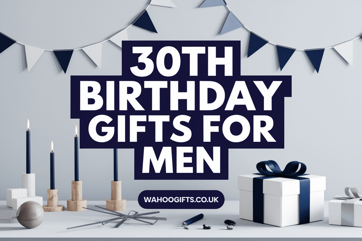 30th Birthday Gifts for Men: Best Ideas for a Memorable Celebration - WahooGifts