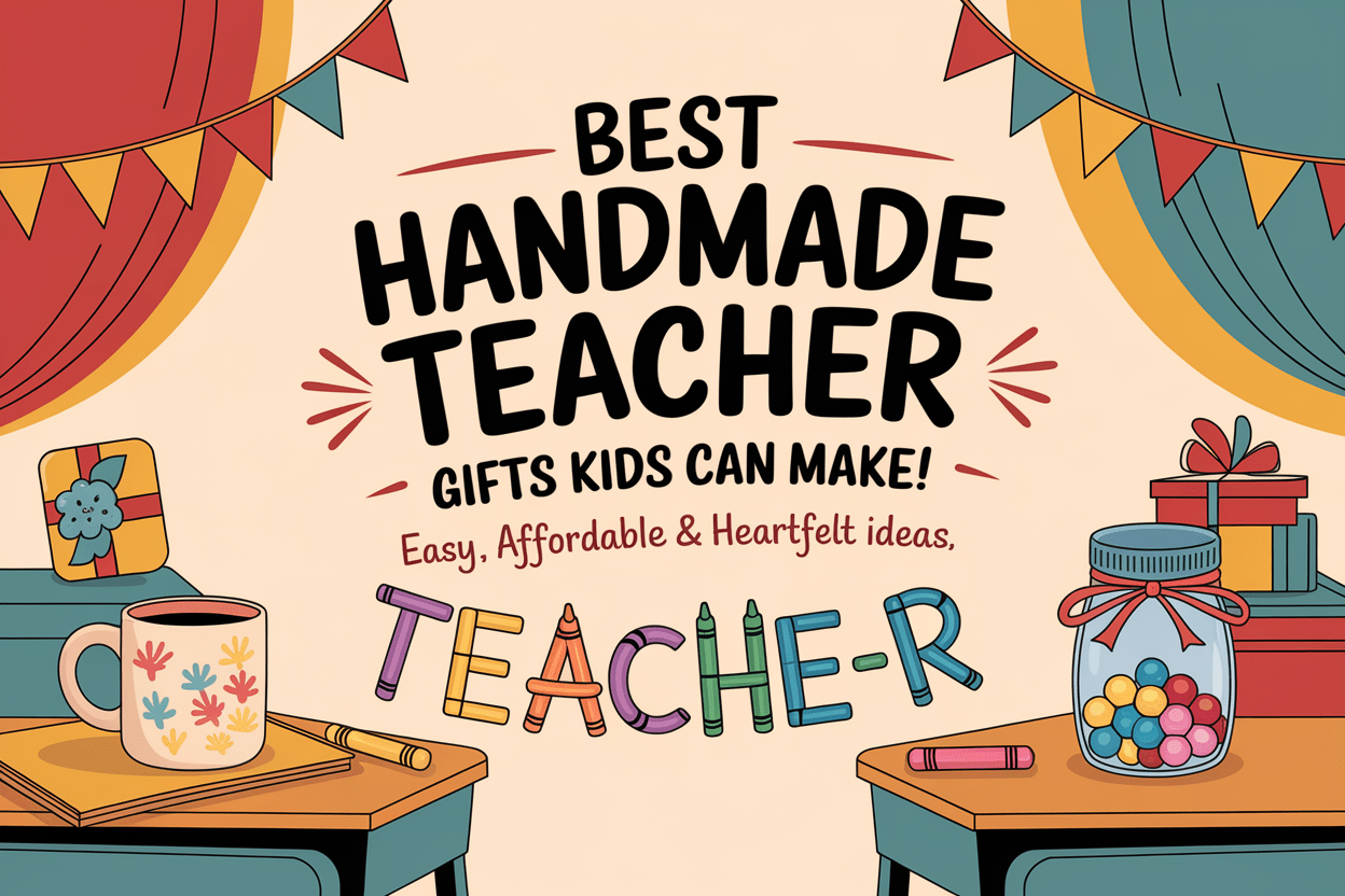 Best Handmade Gifts for Teachers from Kids: Heartfelt Ideas to Create - WahooGifts