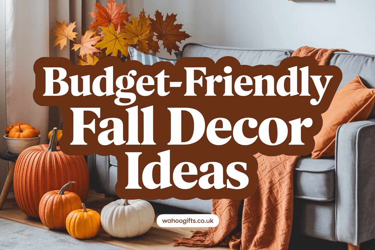 Budget Friendly Fall Decor Ideas to Transform Your Home Effortlessly - WahooGifts