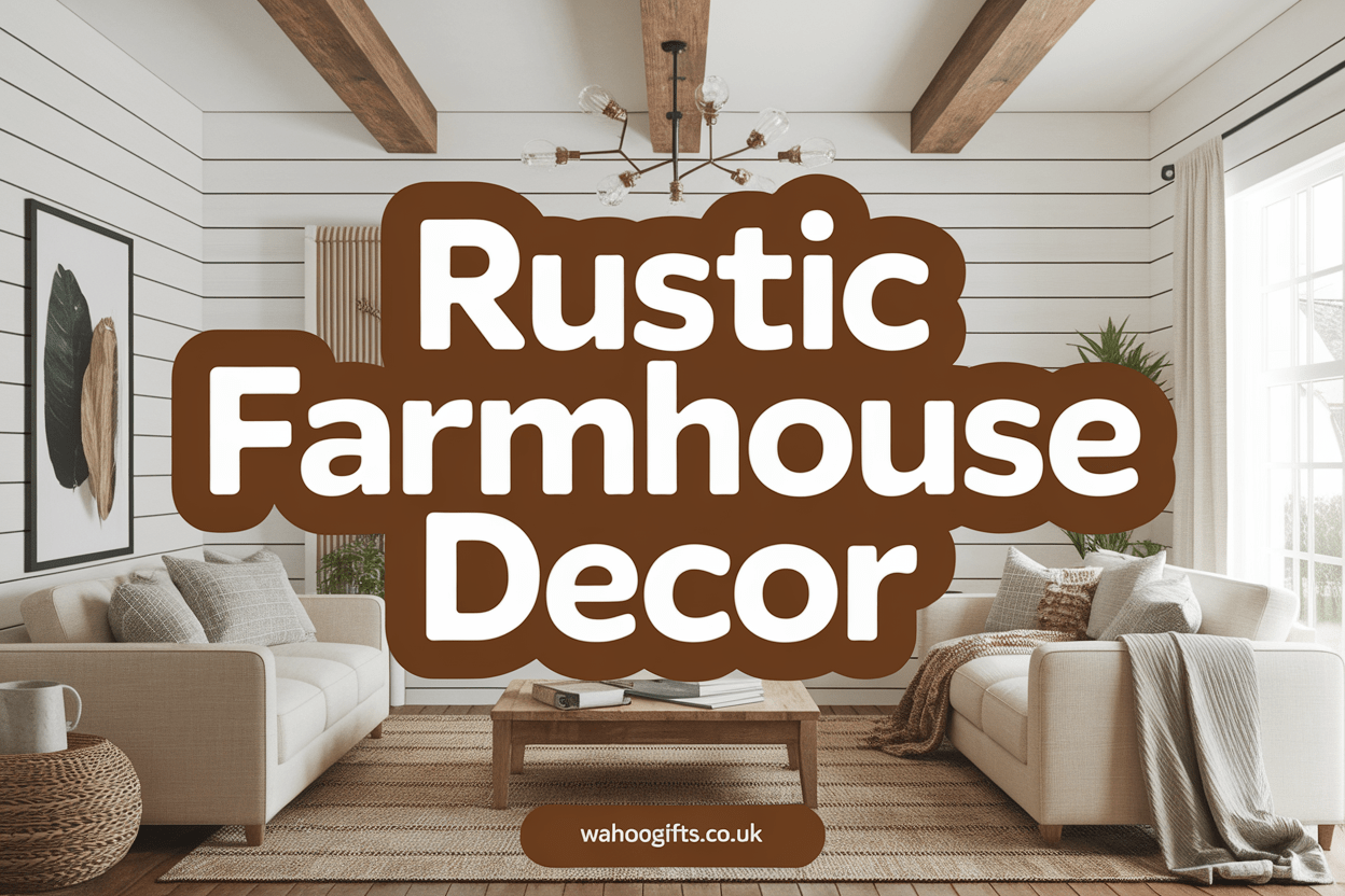 Charming Rustic Farmhouse Décor Ideas for Every Room in Your Home - WahooGifts