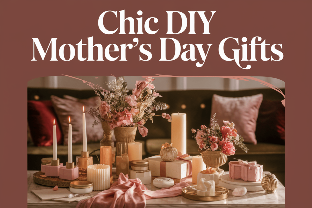 Chic DIY Mother's Day Gifts That Look Like They Came From a Boutique - WahooGifts