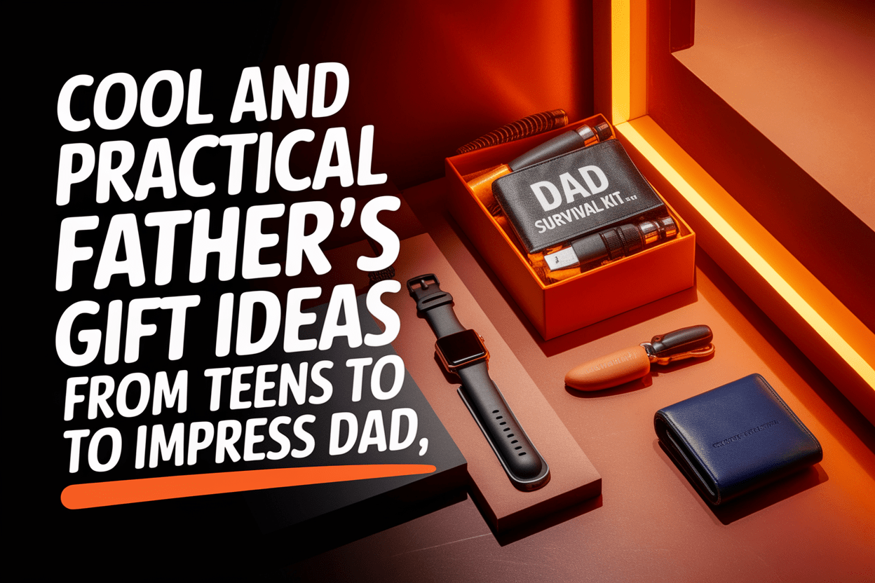 Cool and Practical Father's Day Gift Ideas from Teens to Impress Dad - WahooGifts