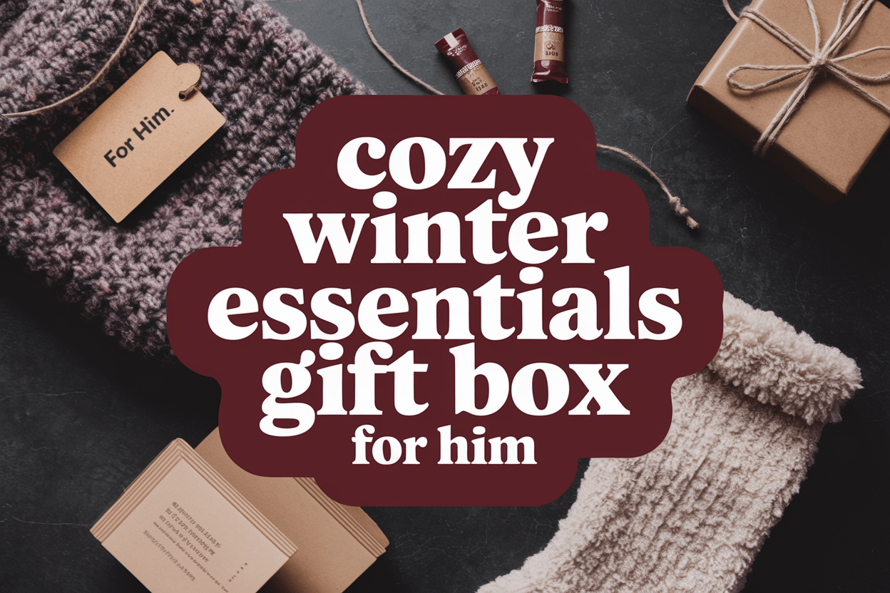 Cozy Winter Essentials Gift Box for Him: The Perfect Seasonal Surprise - WahooGifts