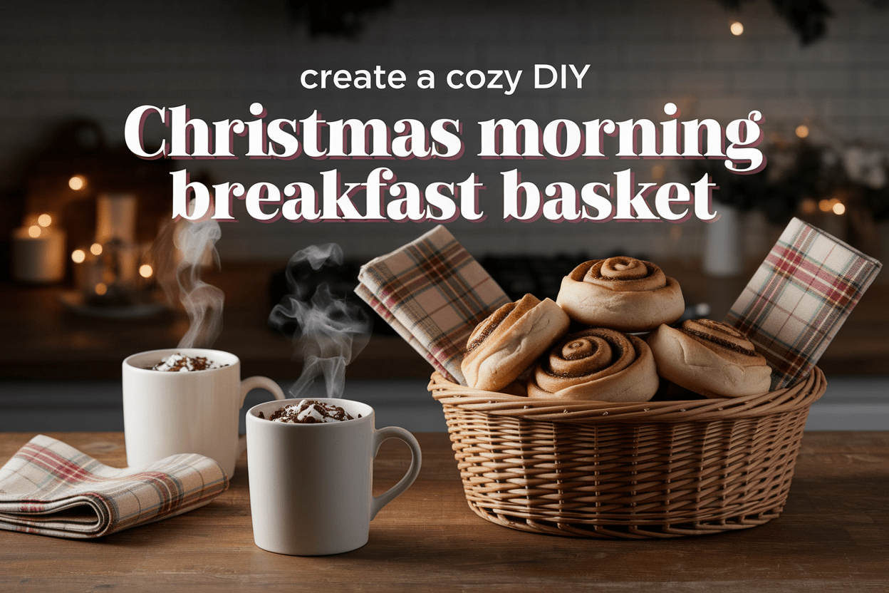 Create a Cozy DIY Christmas Morning Breakfast Basket - WahooGifts