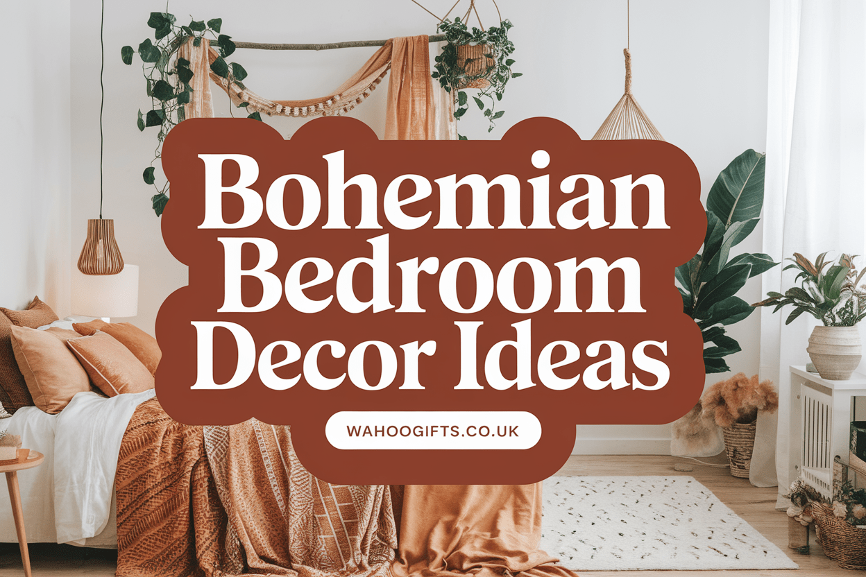 Create Your Dream Oasis: Inspiring Bohemian Bedroom Decor Ideas - WahooGifts