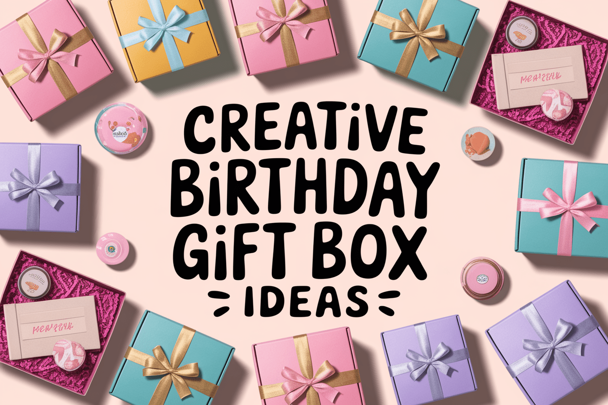 Creative Birthday Box Ideas to Surprise Your BFF This Year - WahooGifts