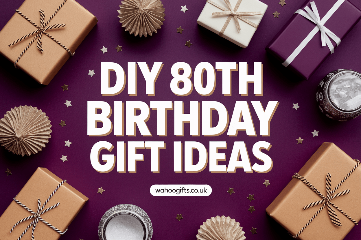 Creative DIY 80th Birthday Gift Ideas for a Memorable Celebration - WahooGifts