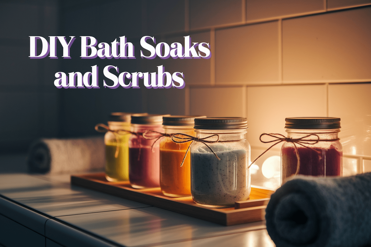 DIY Bath Soaks and Scrubs for a Pampering Holiday Gift You'll Love - WahooGifts