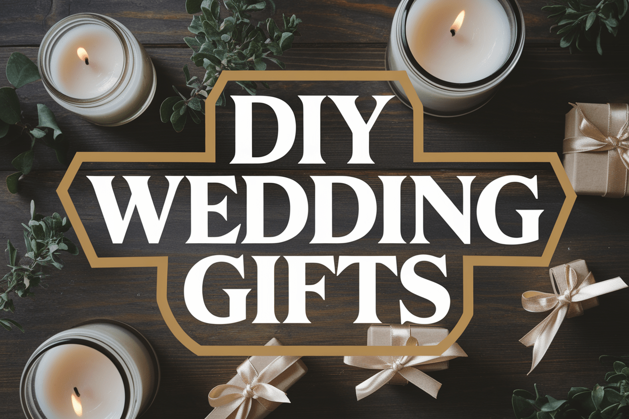 DIY Wedding Gifts That Look Amazingly Professional and Personal - WahooGifts