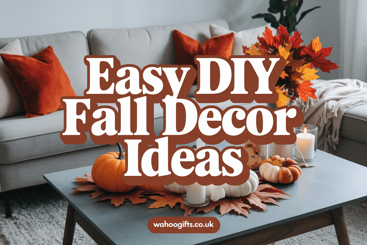 Easy DIY Fall Decor Ideas for a Warm Inviting Home on a Budget - WahooGifts