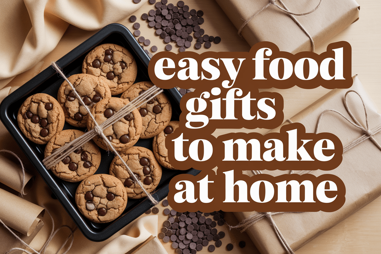 Easy Food Gifts to Make at Home Cookies: Delicious and Simple Recipes - WahooGifts