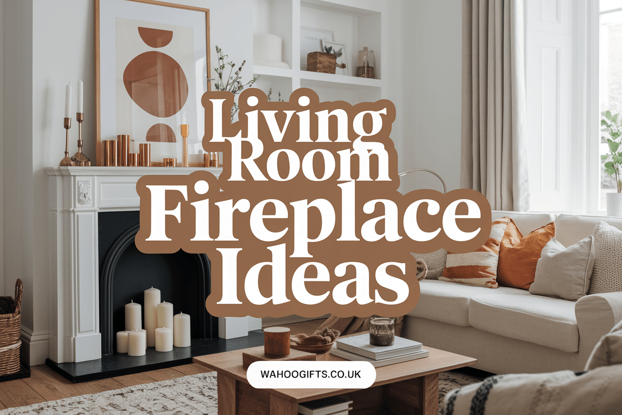 Elevate Your Space: Inspiring Living Room Fireplace Ideas - WahooGifts
