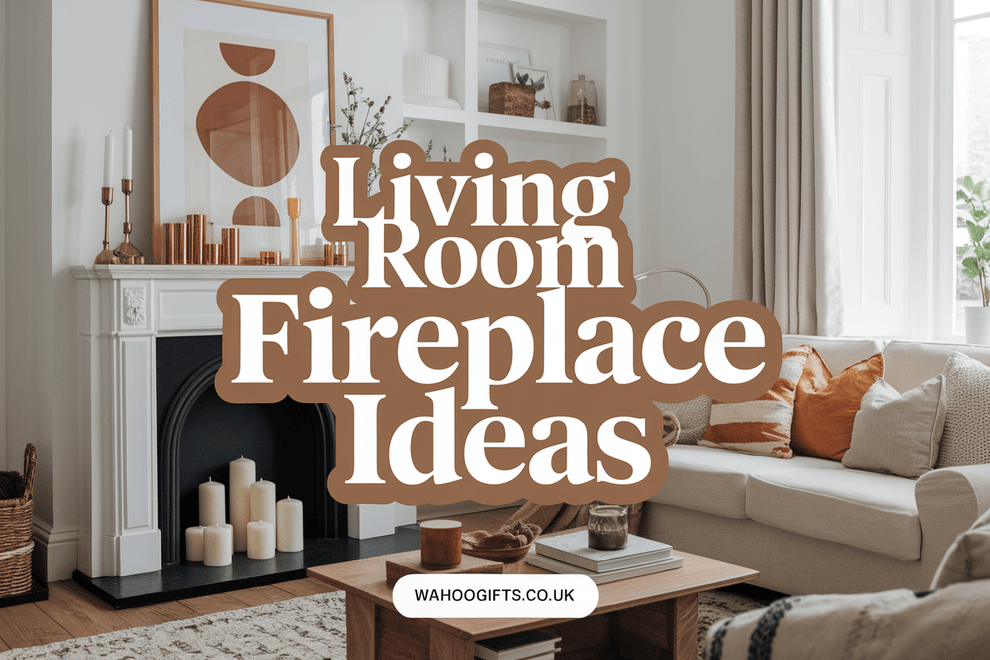 Elevate Your Space: Inspiring Living Room Fireplace Ideas – WahooGifts