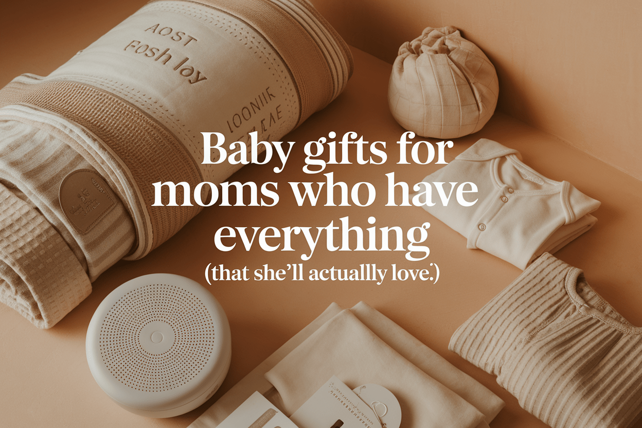 Essential Baby Gifts for Moms Who Have Everything: A Thoughtful Guide - WahooGifts