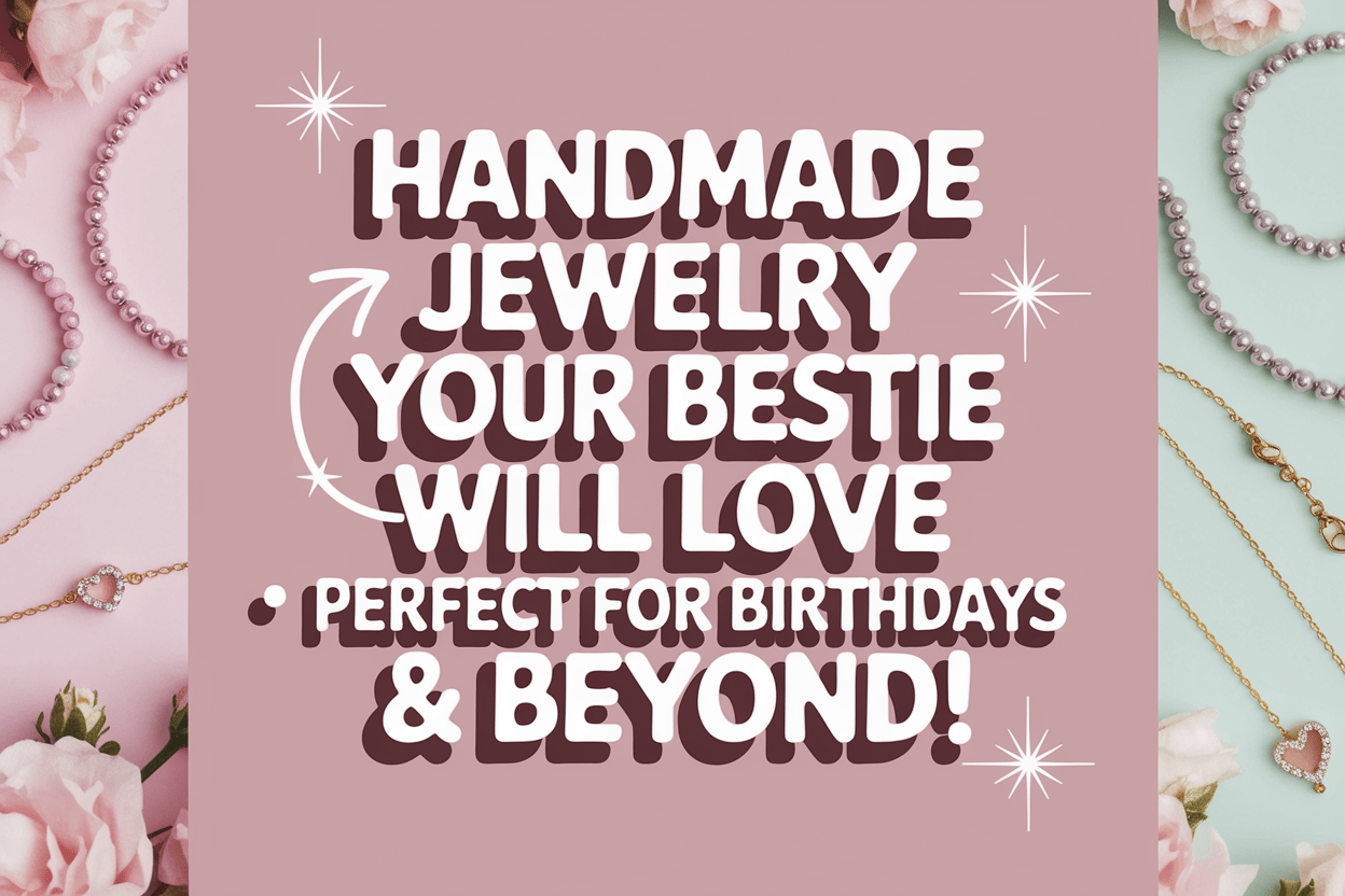 Handmade Jewelry and Accessories for Your Bestie: Unique Gift Ideas - WahooGifts