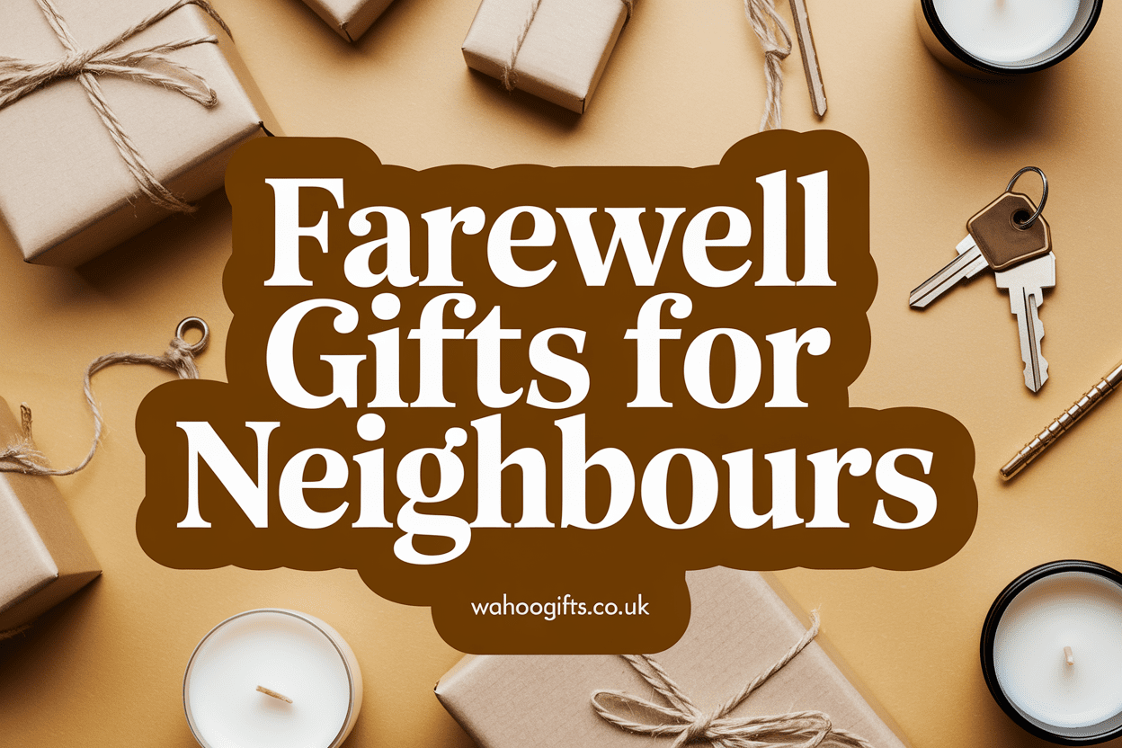 Heartfelt Gifts for Neighbours Leaving: Thoughtful Farewell Ideas - WahooGifts