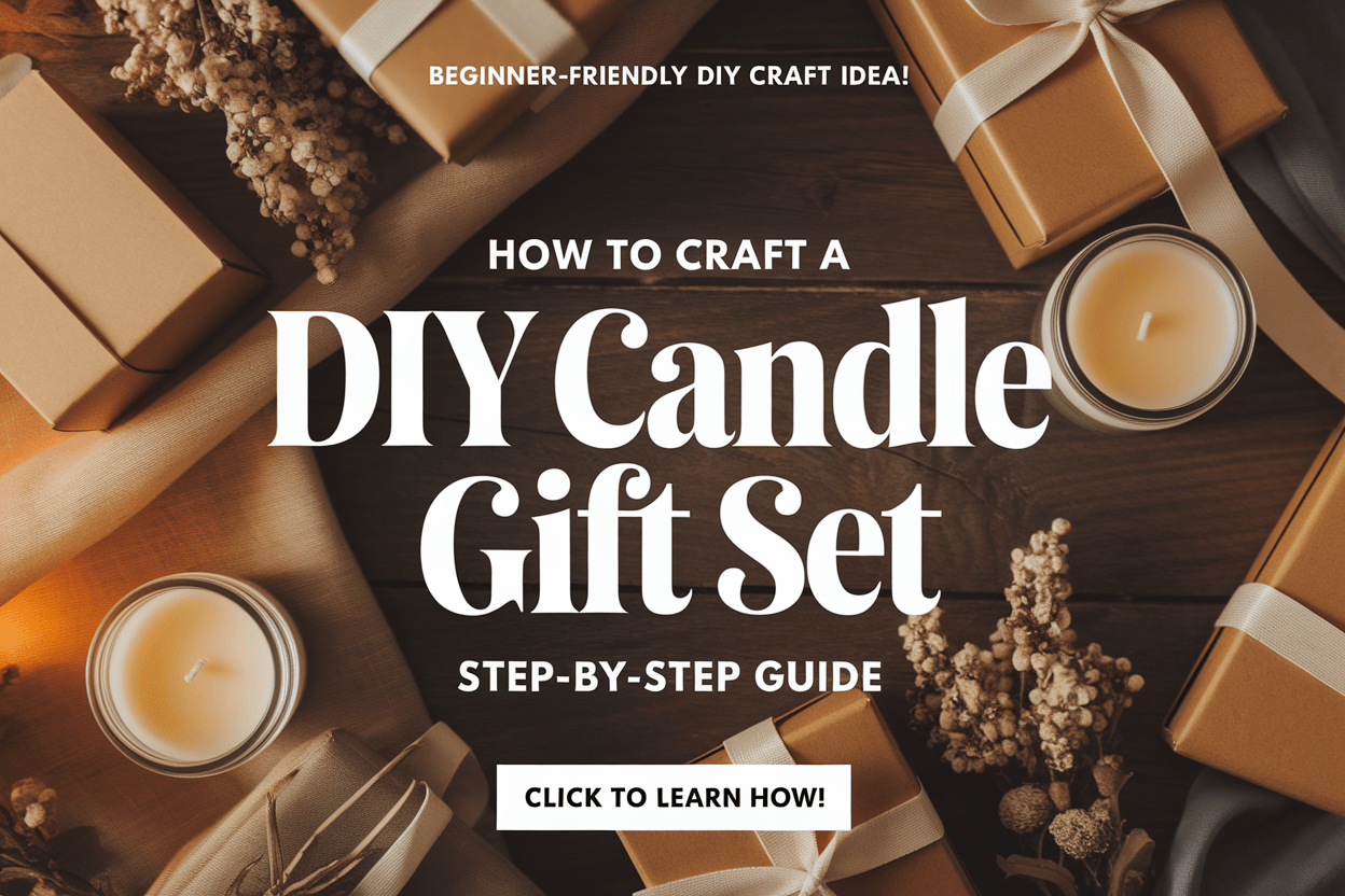 How to Craft a DIY Candle Gift Set: Simple Steps for Thoughtful Gifts - WahooGifts