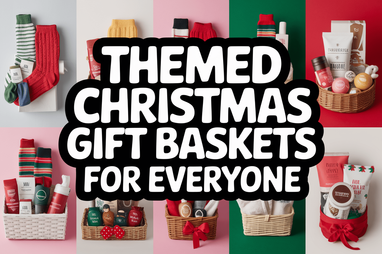 How to Create Themed Christmas Gift Baskets for Everyone on Your List - WahooGifts