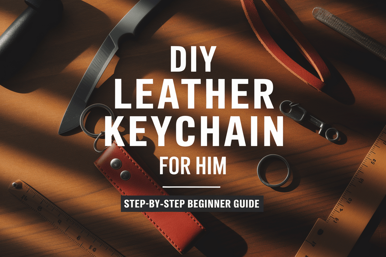 How to Make a DIY Leather Keychain for Him: A Simple Guide - WahooGifts