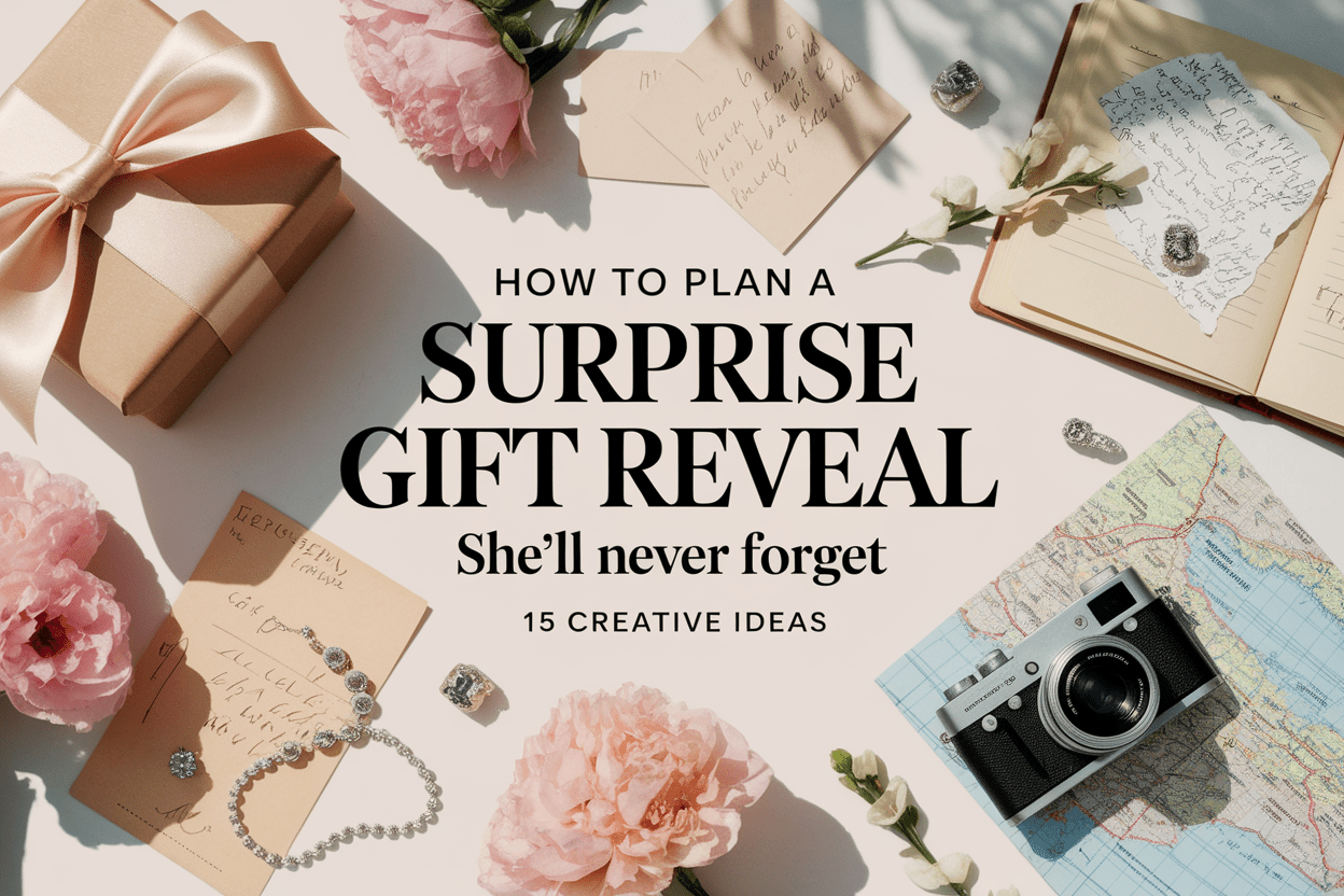 How to Plan a Surprise Gift Reveal She'll Never Forget: A Simple Guide - WahooGifts