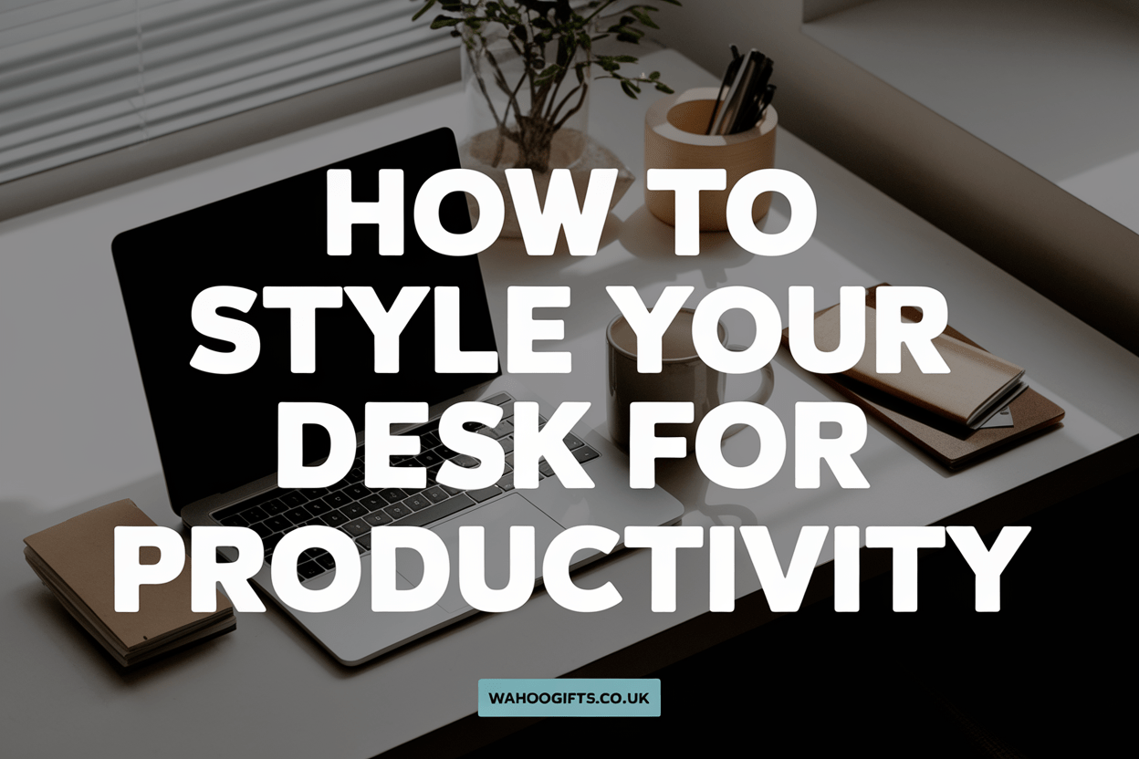 How to Style Your Desk for Productivity Comfort: Top Tips for Success - WahooGifts