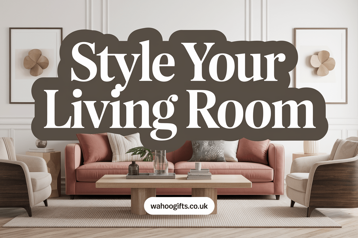 How to Style Your Living Room Like a Pro: Tips for Effortless Elegance - WahooGifts