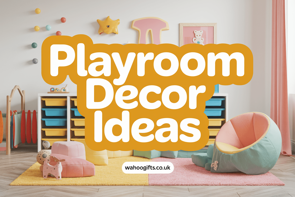 Inspiring Playroom Decor Ideas for a Fun and Functional Kids Space - WahooGifts