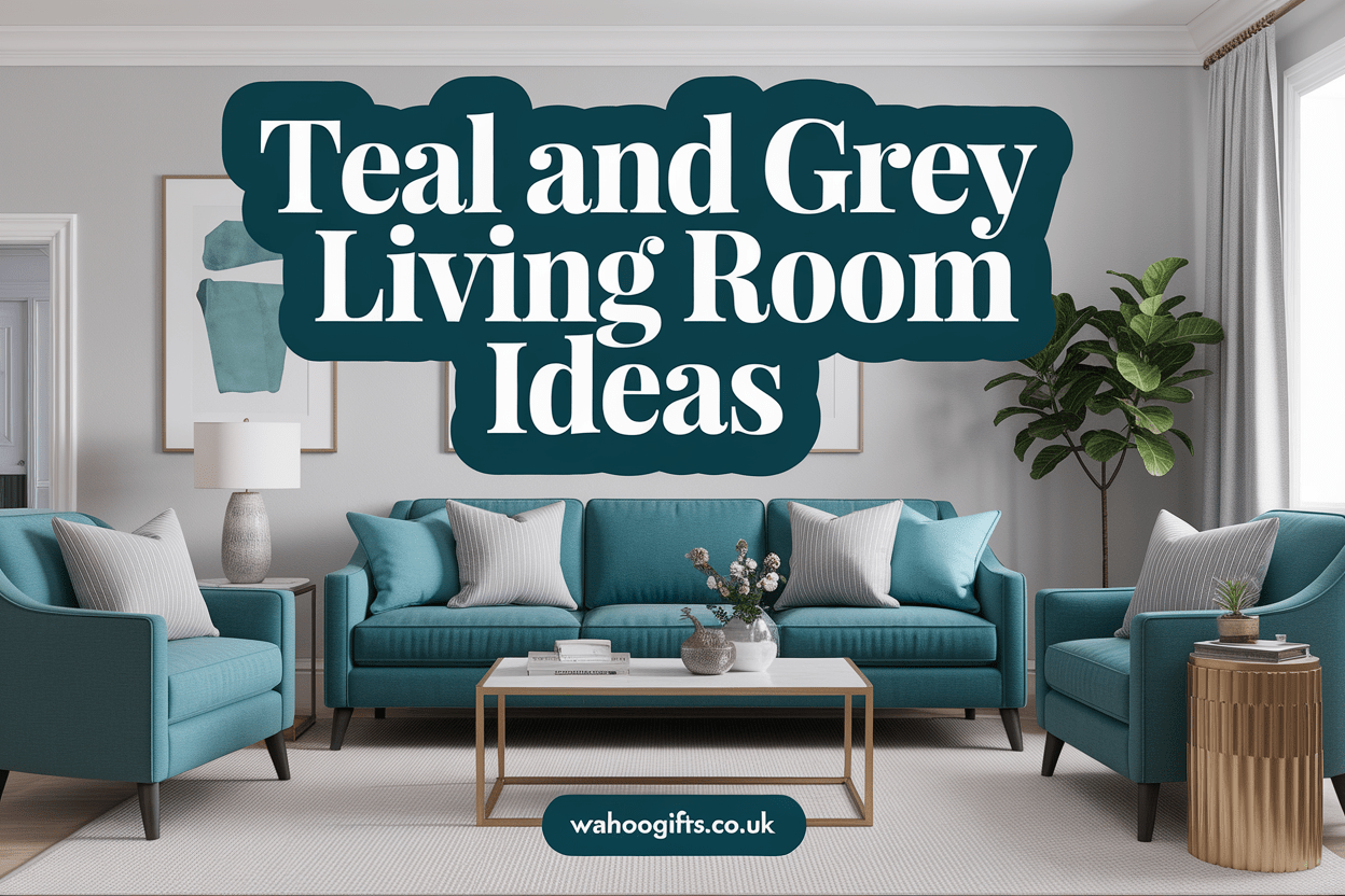Inspiring Teal and Grey Living Room Ideas for a Sophisticated Space - WahooGifts