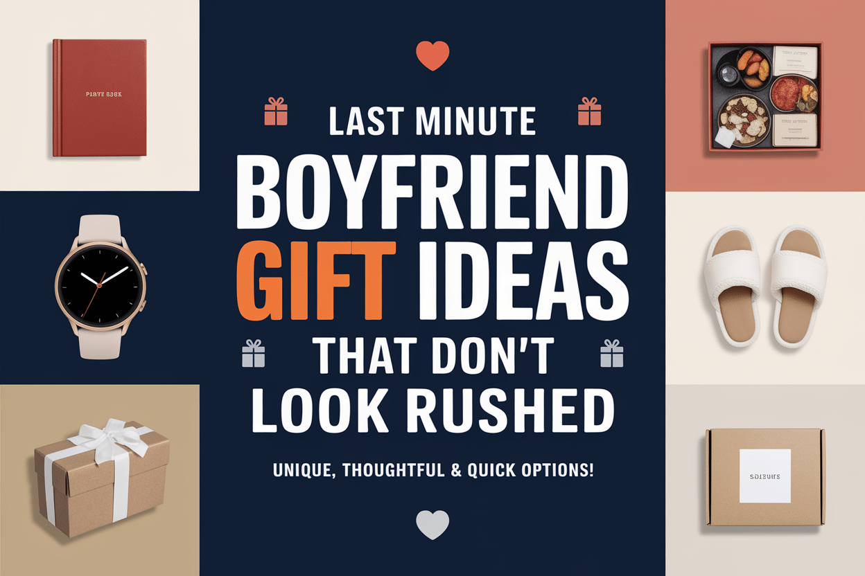Last Minute Boyfriend Gift Ideas That Don't Look Rushed - WahooGifts