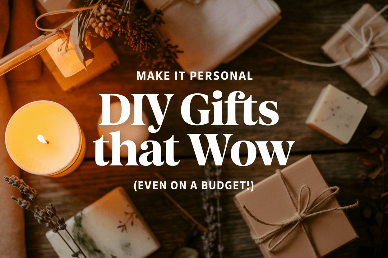 Make It Personal: DIY Gifts with a Handmade Touch - WahooGifts
