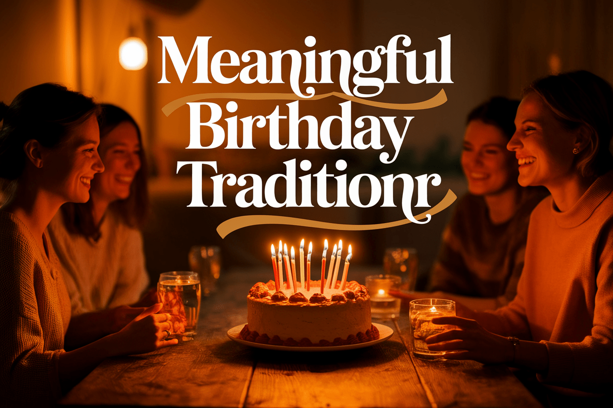 Meaningful Birthday Traditions You Can Start with Friends and Family - WahooGifts