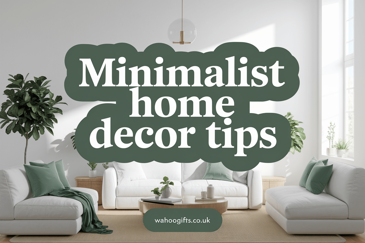 Minimalist Home Décor: Easy Tips to Get the Look You Desire - WahooGifts