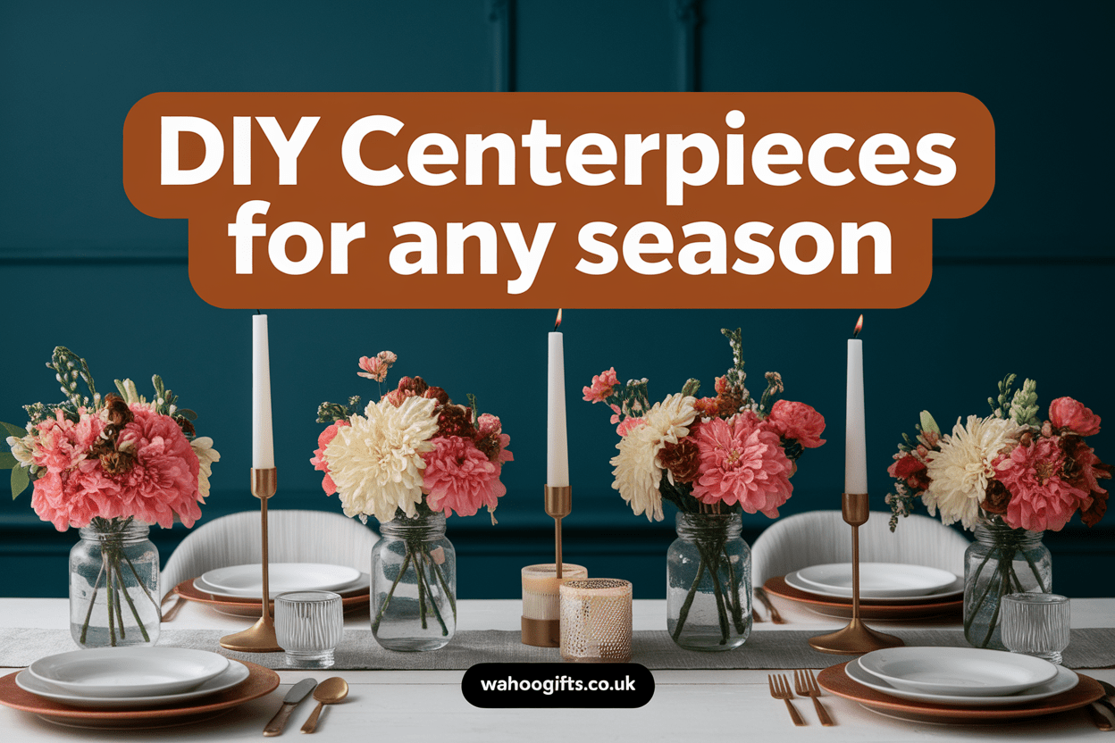 Quick Easy DIY Centerpieces for Any Season: Stylish Ideas You Can Make - WahooGifts
